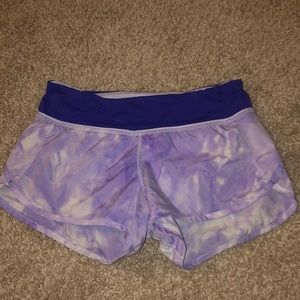 Women’s lululemon speed shorts